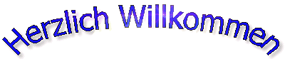 Herzlich Willkommen